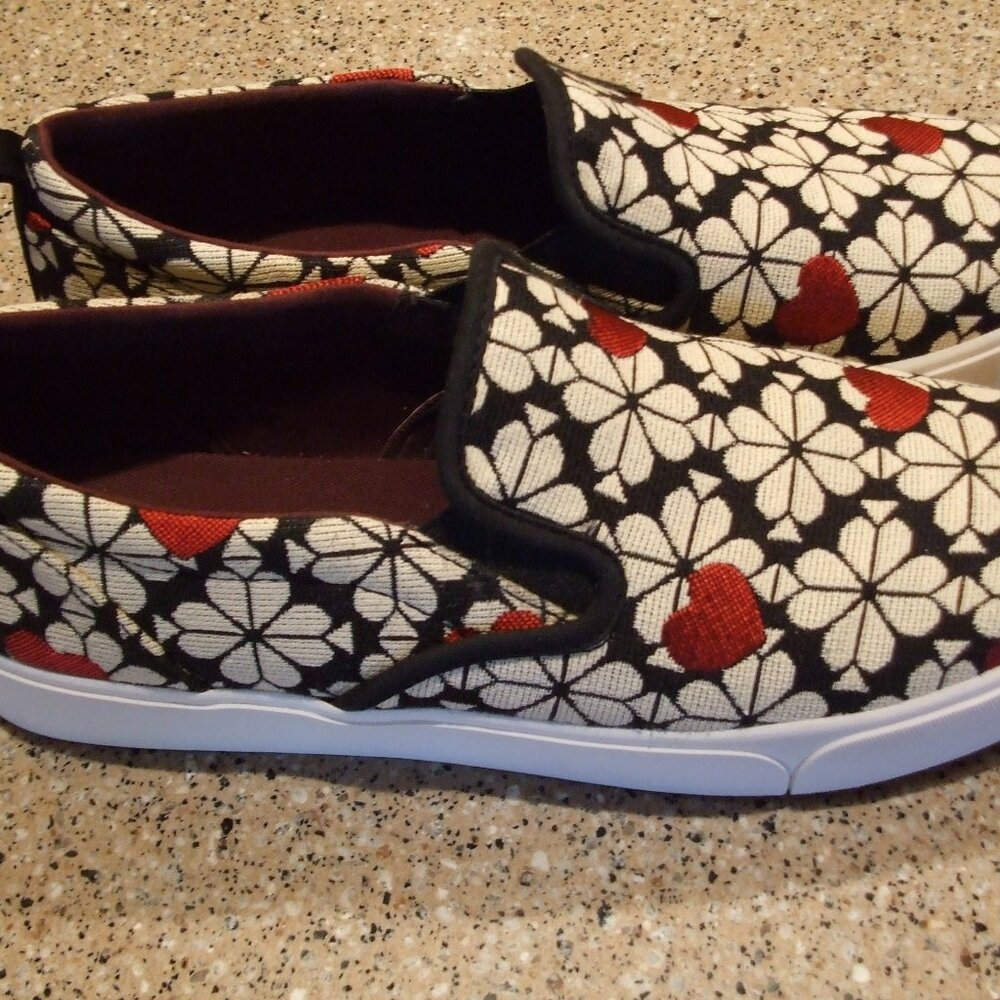 Kate Spade Heart Sneakers ! Mint Condition! 10